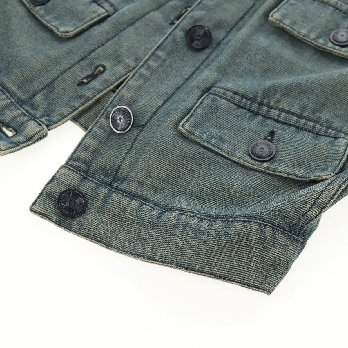 CHANEL Best Cotton Blue CC Auth 129779M