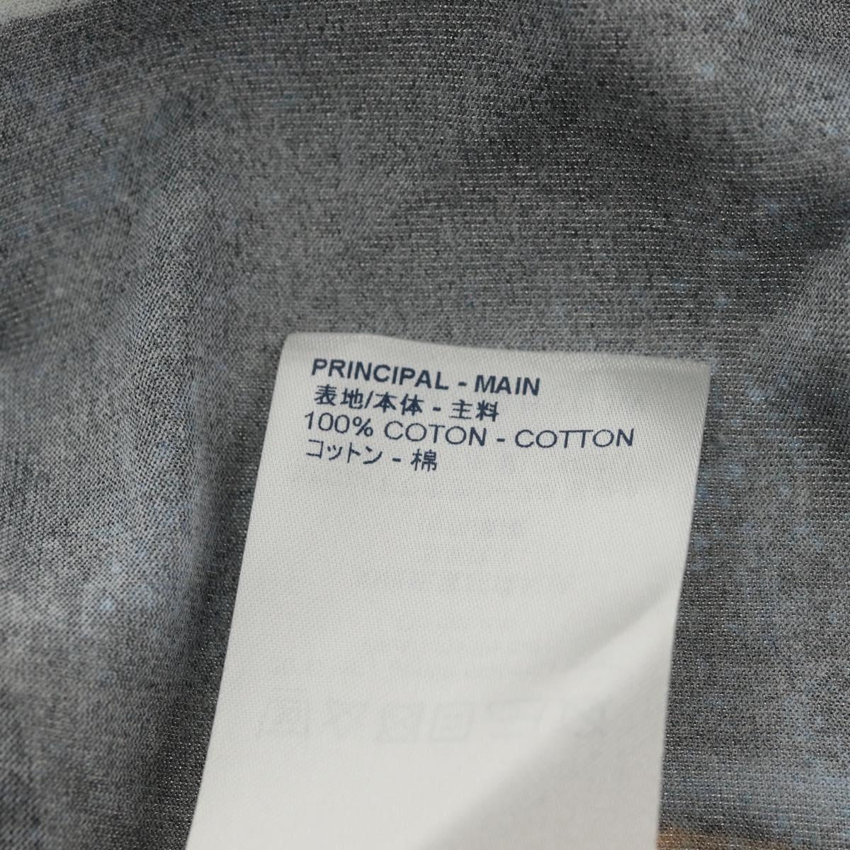 LOUIS VUITTON Short Sleeved T-shirt Cotton Black LV Auth 129780M