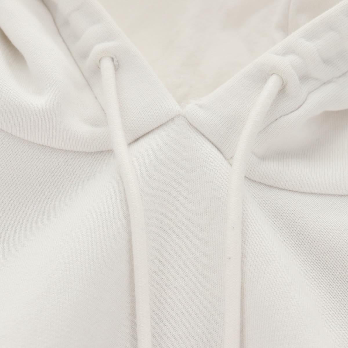 LOUIS VUITTON Parker Cotton XL White LV Auth 129781M