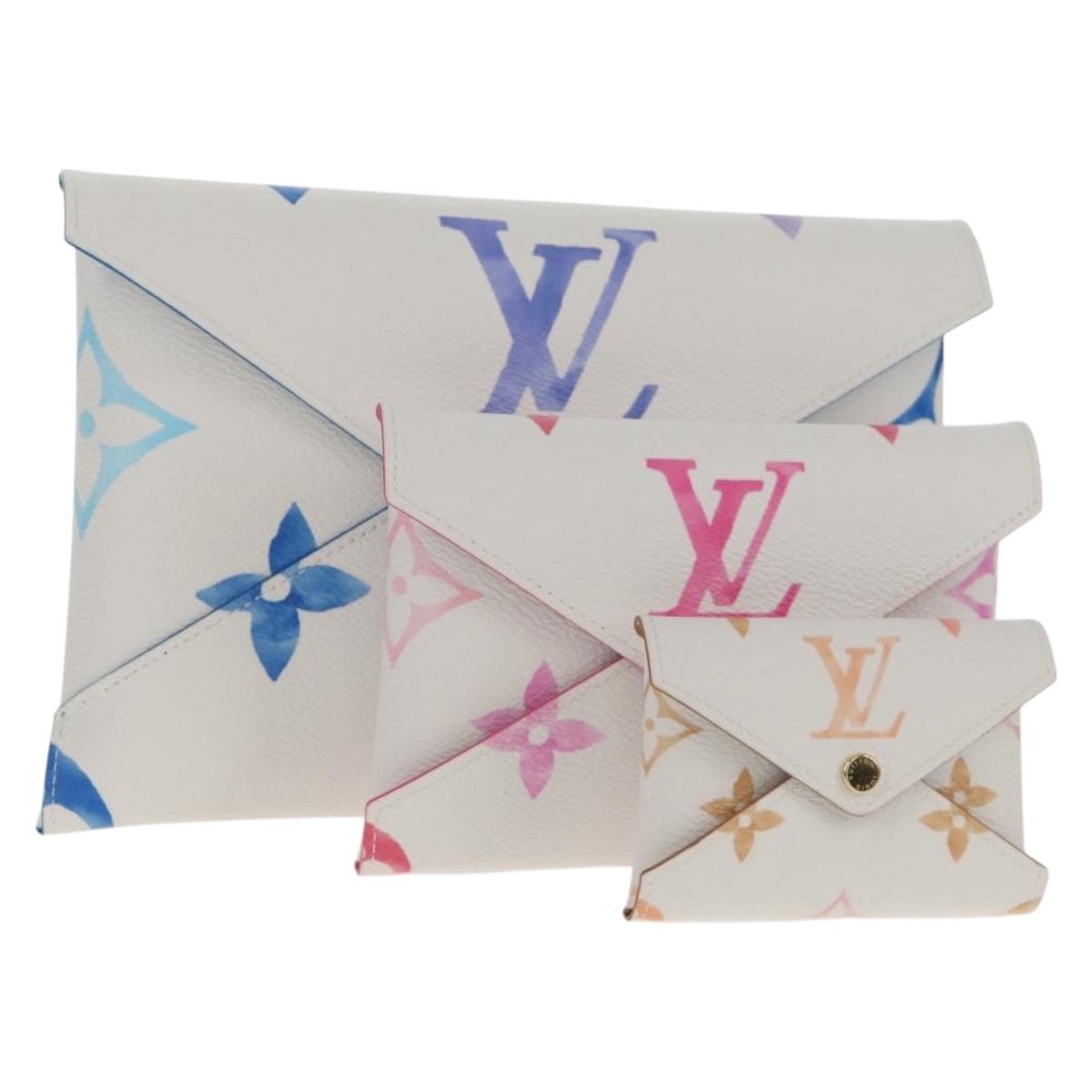 LOUIS VUITTON LV Visor Pool Pouch Pochette Kirigami Bag M82387 Auth 129786SM