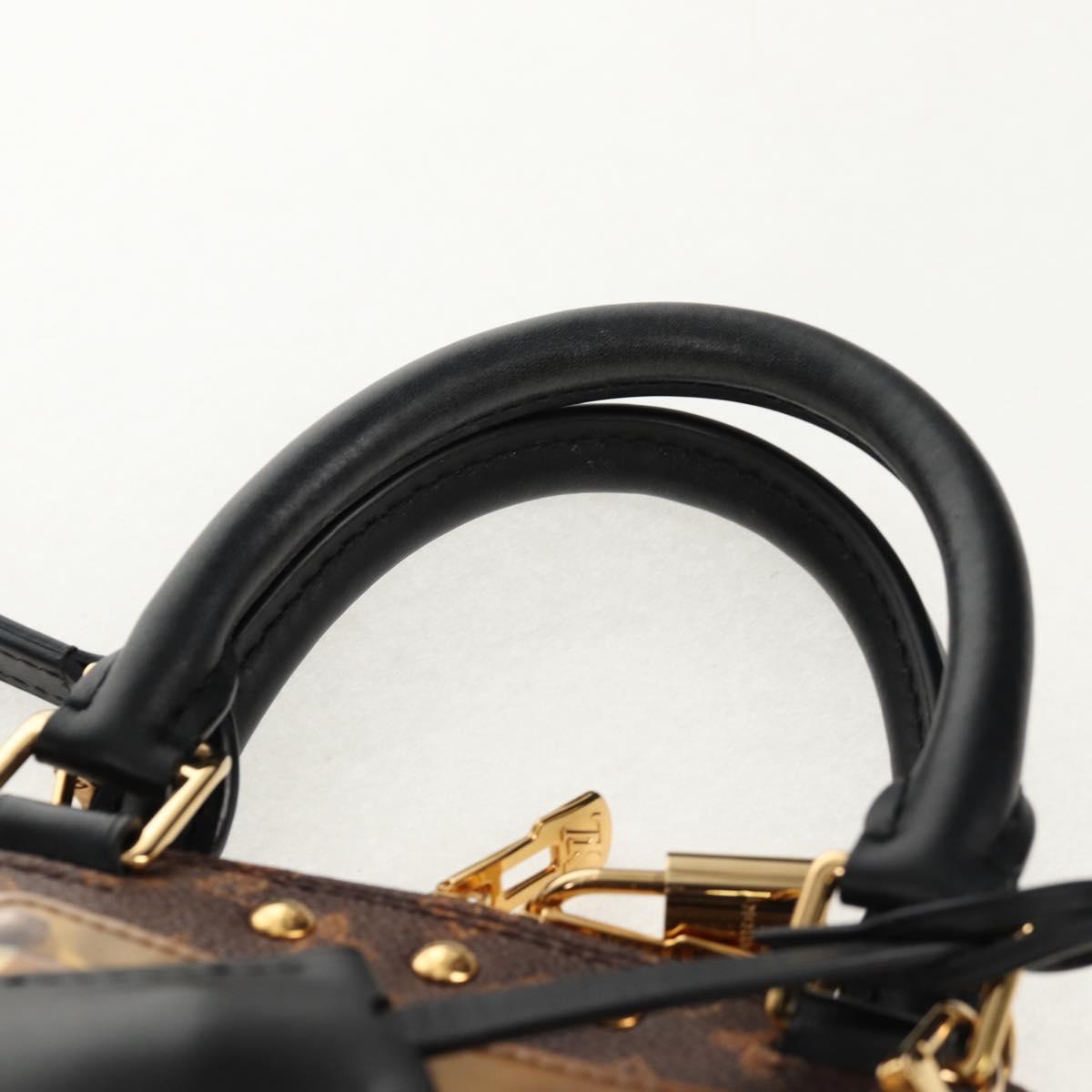 LOUIS VUITTON Monogram Trompeille Alma BB Time Trunk Bag M53152 Auth 129787M