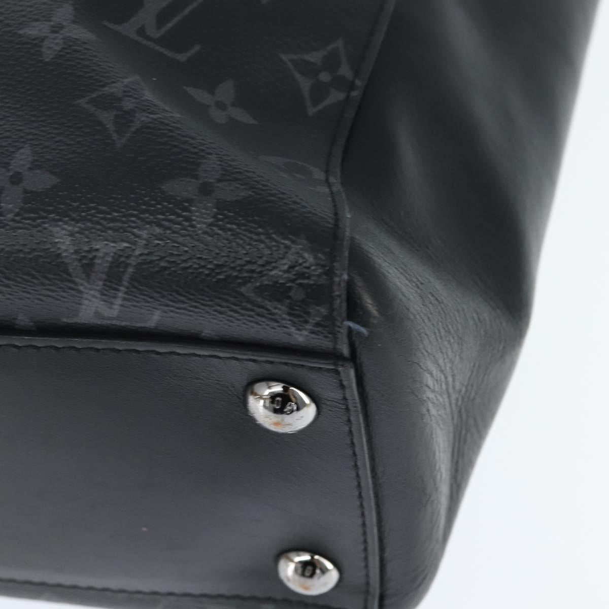 LOUIS VUITTON Monogram Eclipse Grand Sac Business Bag M44733 LV Auth 129789