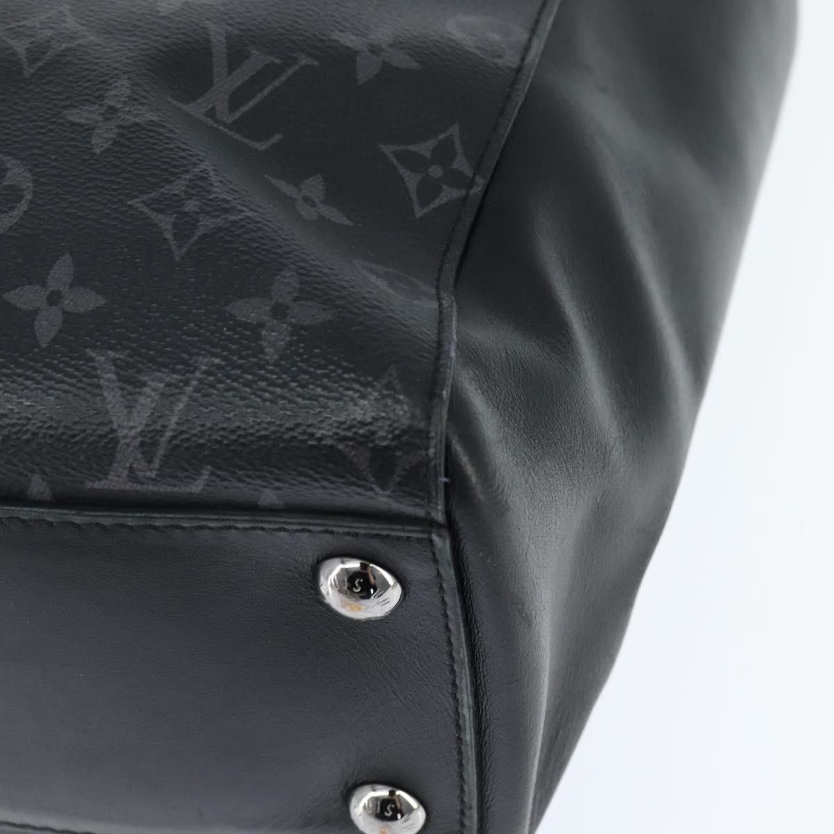 LOUIS VUITTON Monogram Eclipse Grand Sac Business Bag M44733 LV Auth 129789