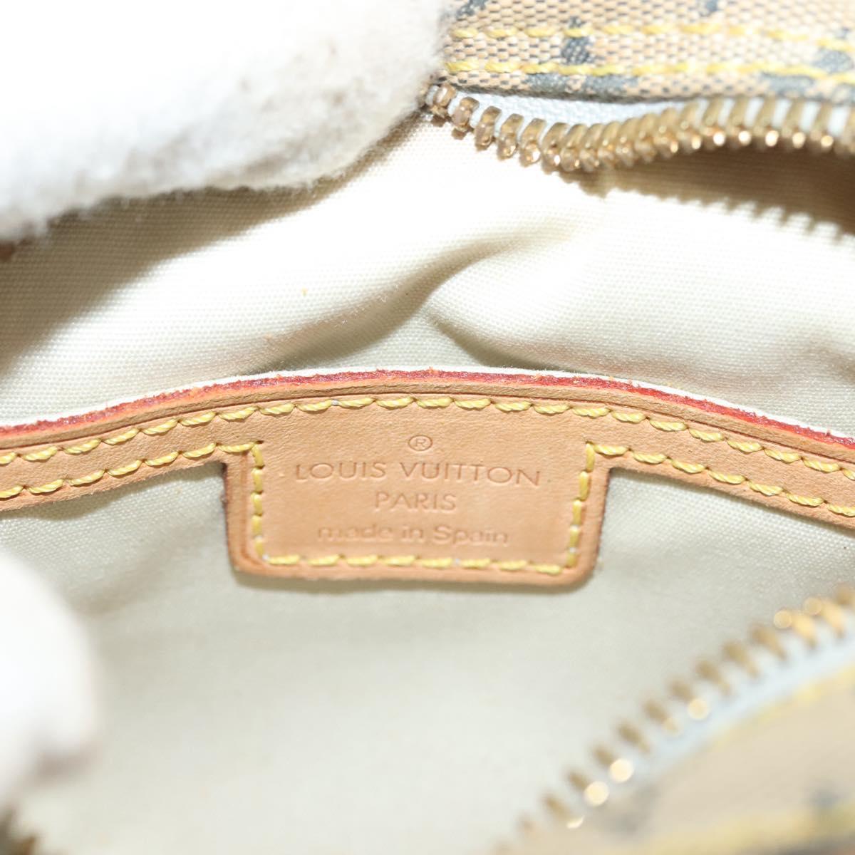 LOUIS VUITTON Monogram Mini Jeanne PM Shoulder Bag Blue M92001 LV Auth 129801