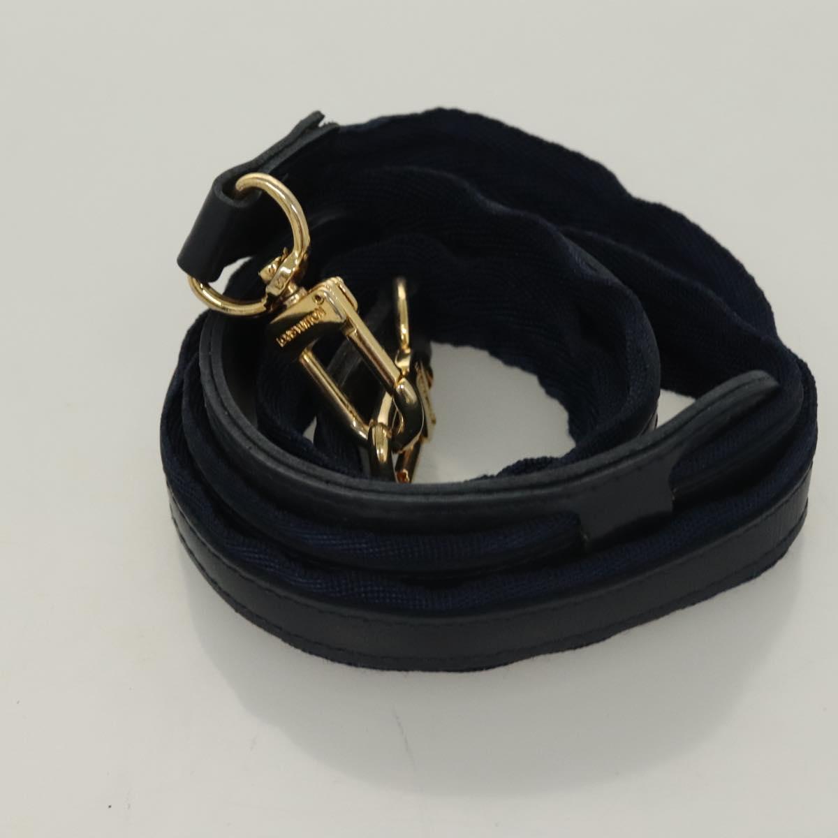LOUIS VUITTON Monogram Mini Françoise Tote Bag 2way Blue M92208 LV Auth 129802