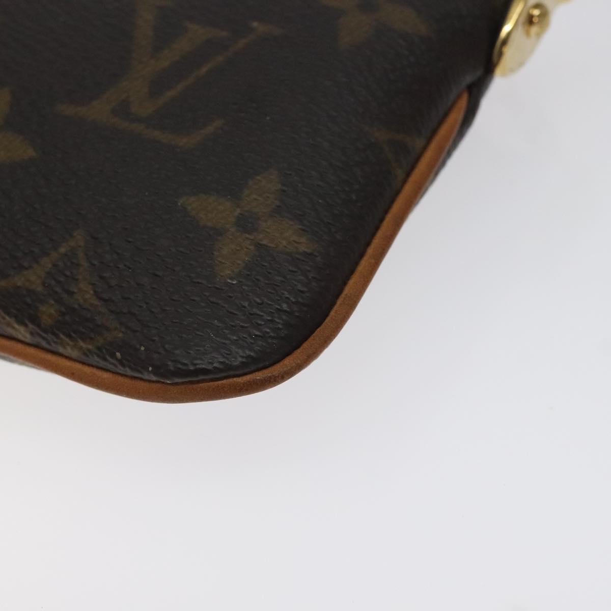 LOUIS VUITTON Monogram Pochette Mira PM Accessory Pouch M60095 LV Auth 129805V