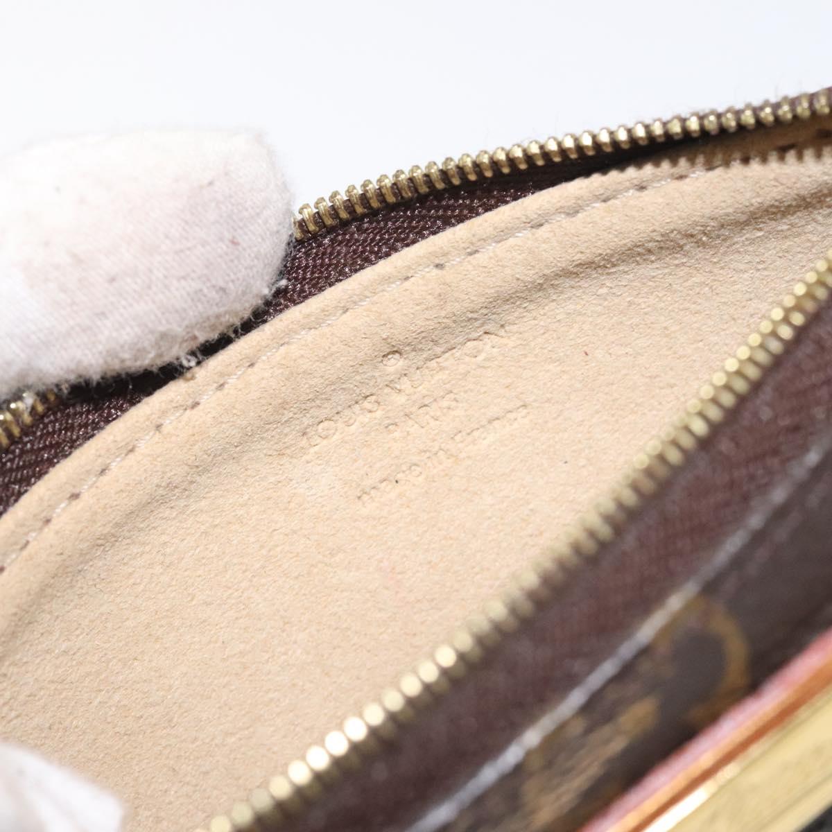 LOUIS VUITTON Monogram Pochette Mira PM Accessory Pouch M60095 LV Auth 129805