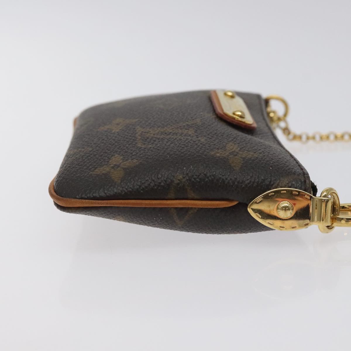 LOUIS VUITTON Monogram Pochette Mira PM Accessory Pouch M60095 LV Auth 129805
