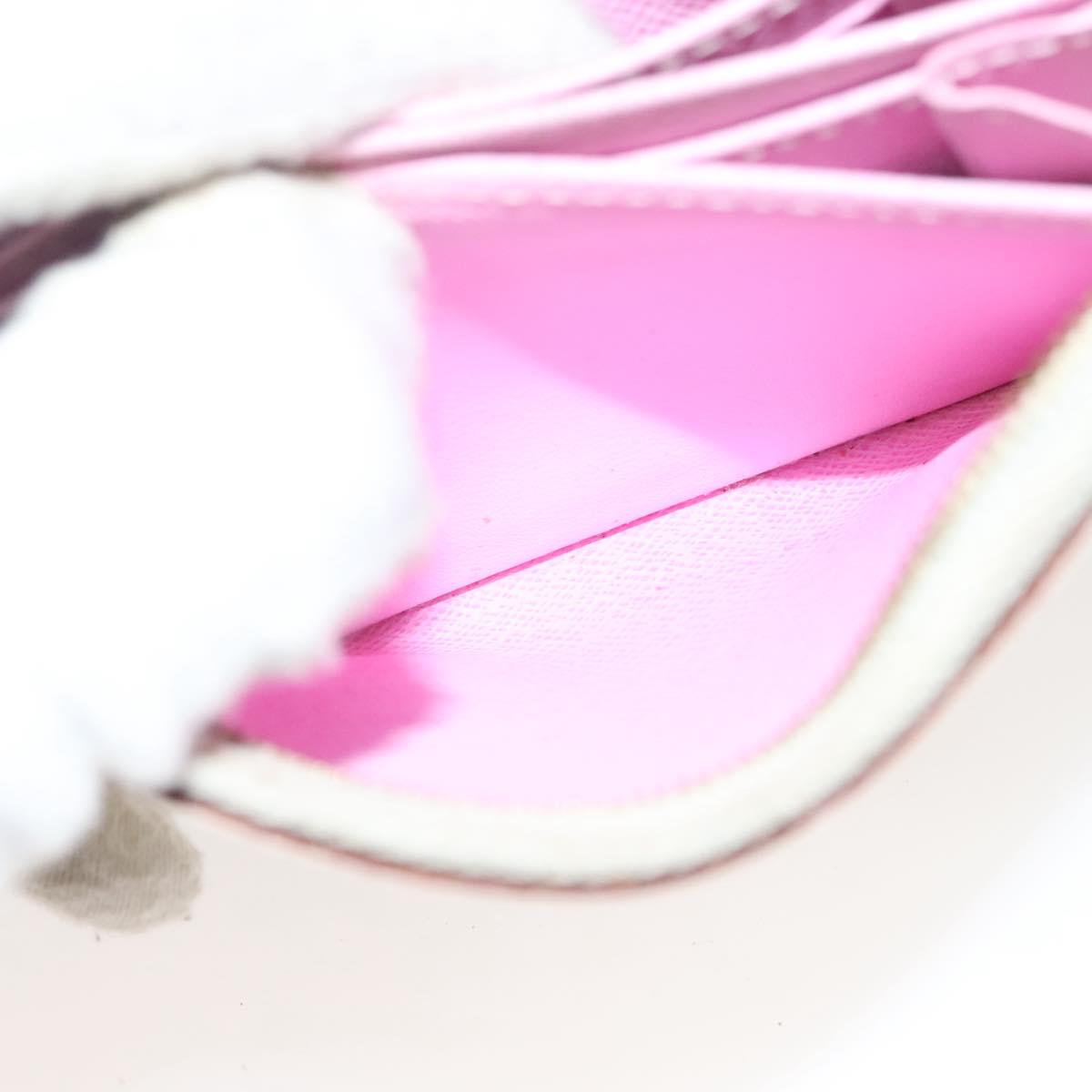 LOUIS VUITTON Monogram Multicolor Zippy Coin Purse White M93741 LV Auth 129807