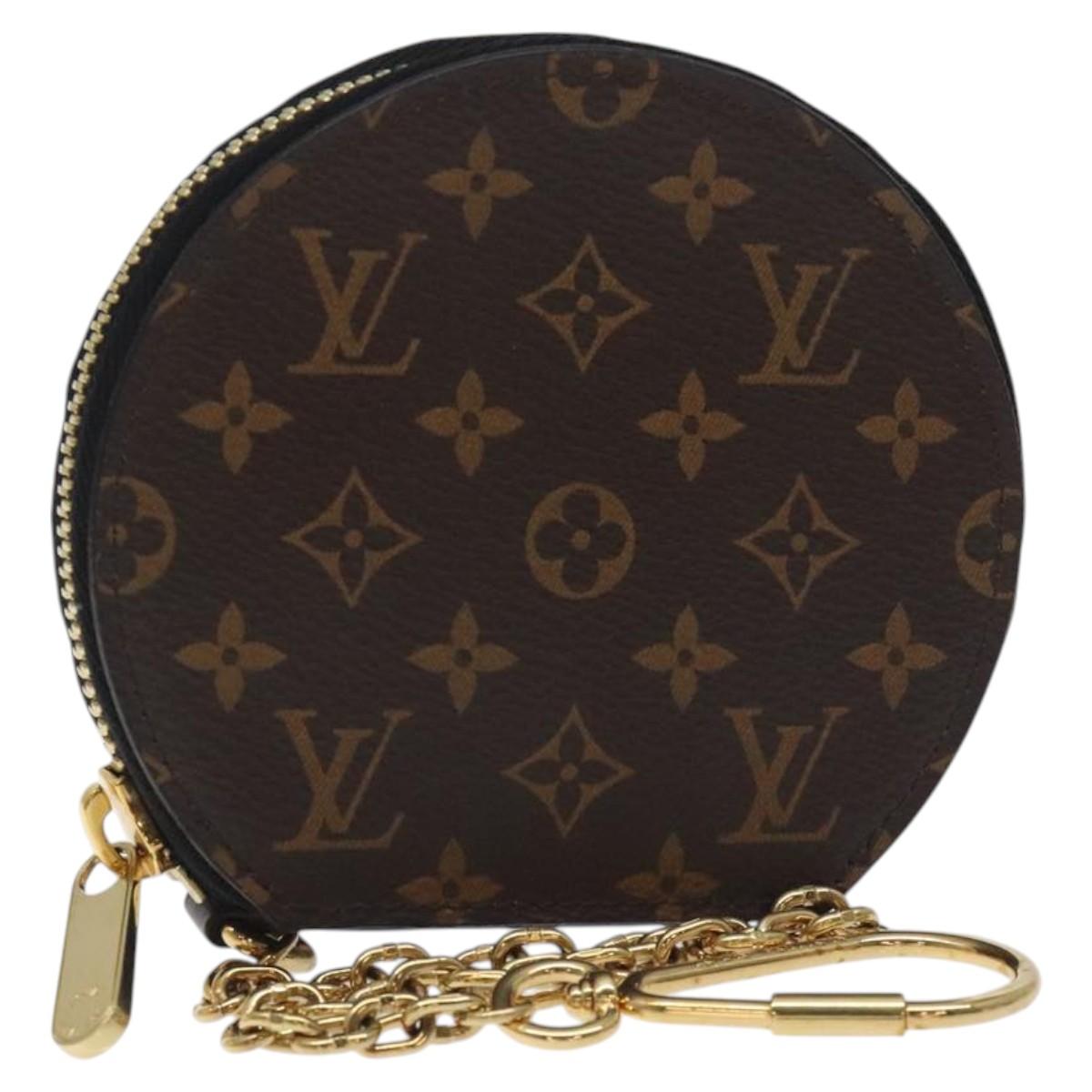 LOUIS VUITTON Monogram Micro Boite Chapo Coin Purse M63597 LV Auth 129808