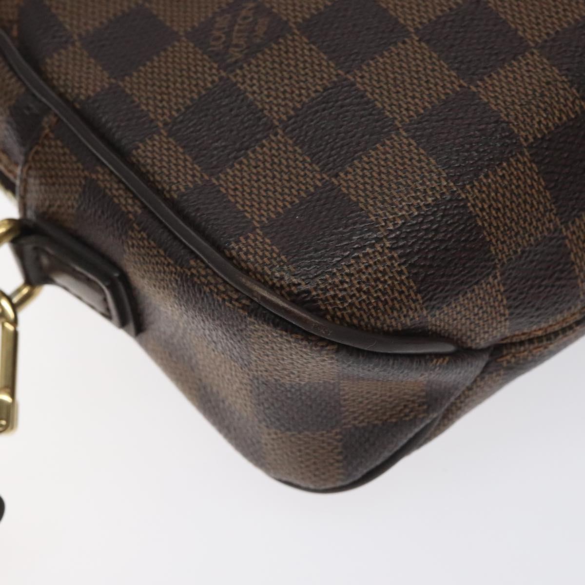 LOUIS VUITTON Damier Ebene Pochette Saint Paul Clutch Bag N41219 LV Auth 129836
