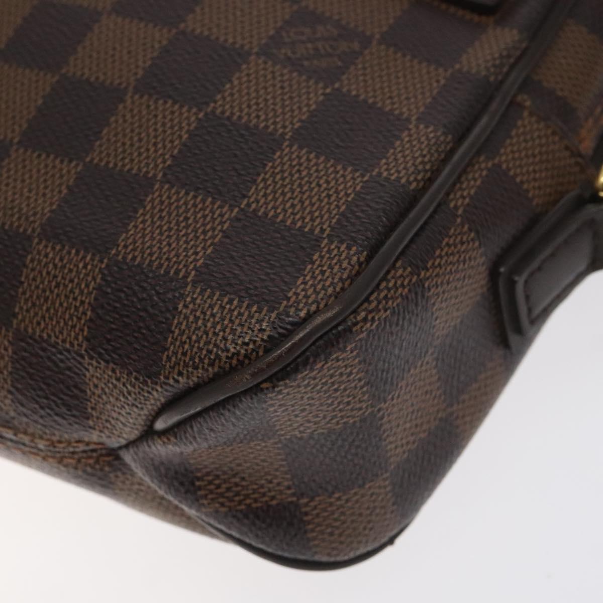 LOUIS VUITTON Damier Ebene Pochette Saint Paul Clutch Bag N41219 LV Auth 129836