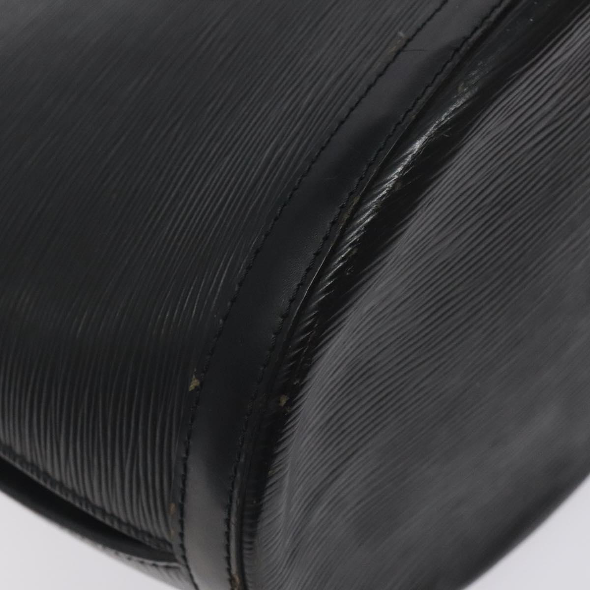 LOUIS VUITTON Epi Cluny Shoulder Bag Black M52252 LV Auth 129841