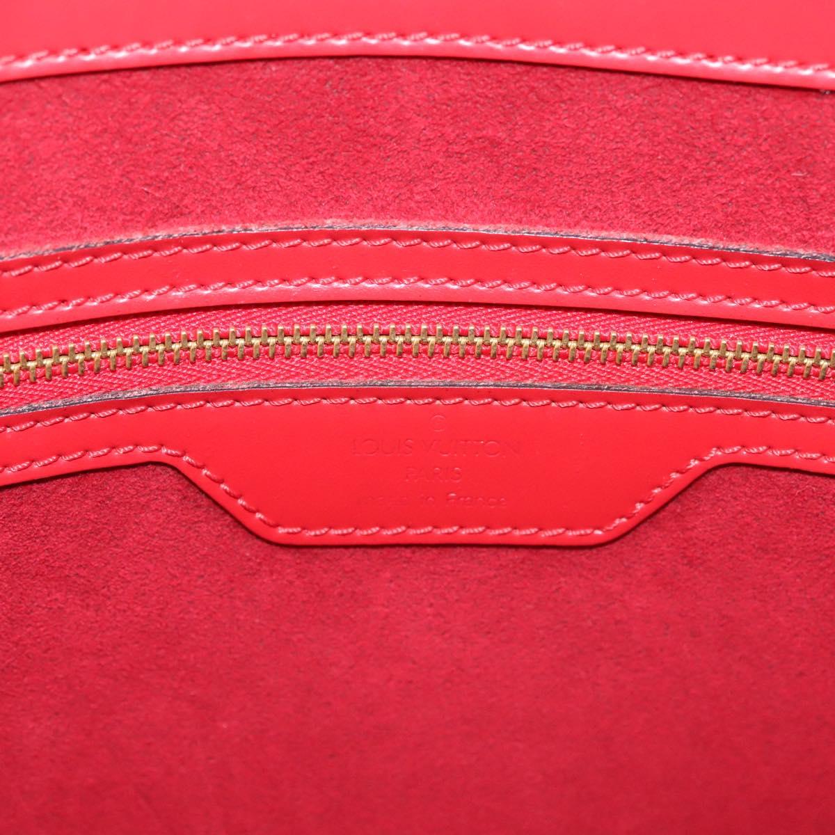LOUIS VUITTON Epi Duplex Tote Bag Red M52427 LV Auth 129844