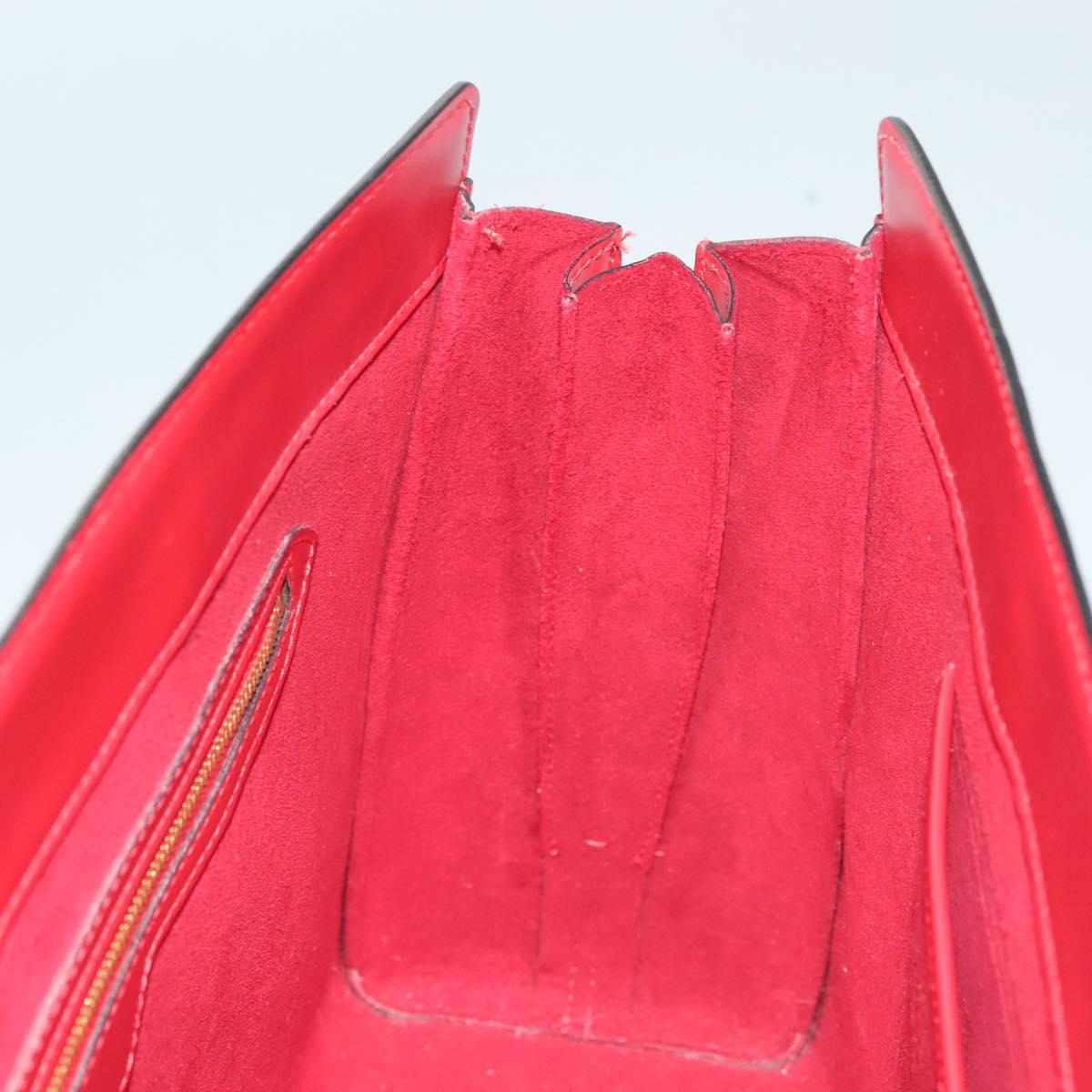 LOUIS VUITTON Epi Duplex Tote Bag Red M52427 LV Auth 129844