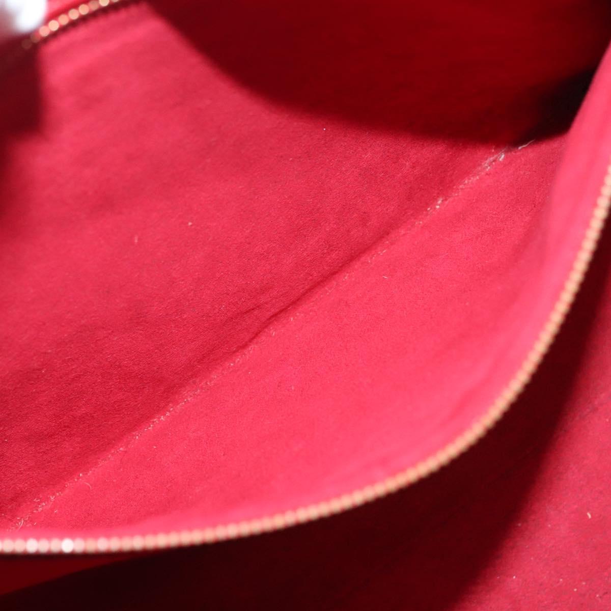 LOUIS VUITTON Epi Duplex Tote Bag Red M52427 LV Auth 129844