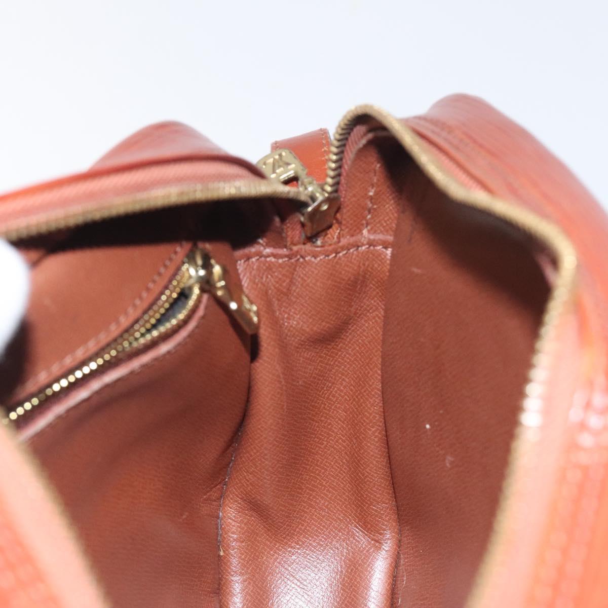 LOUIS VUITTON Epi Jeune FilleMM Shoulder Bag Brown M52153 LV Auth 129846