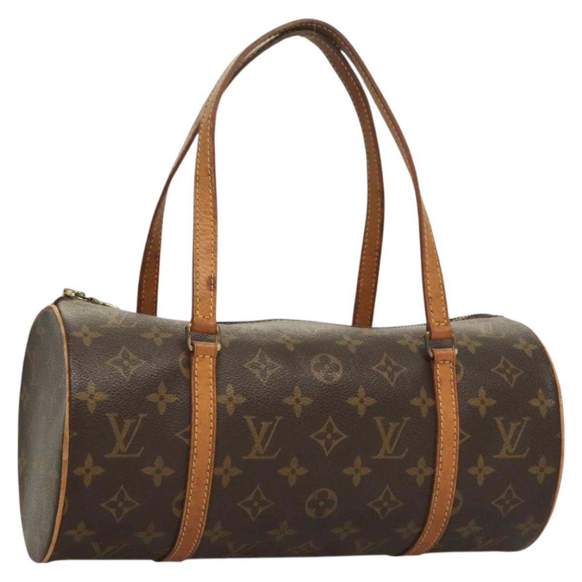 LOUIS VUITTON Monogram Papillon 30 Hand Bag M51385 LV Auth 129858