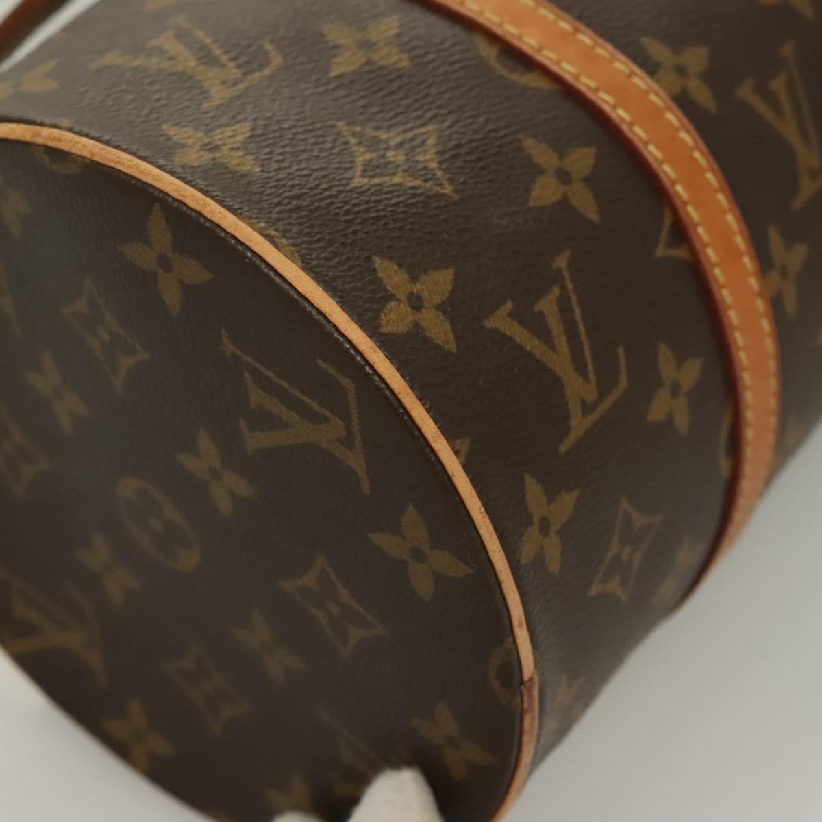 LOUIS VUITTON Monogram Papillon 30 Hand Bag M51385 LV Auth 129858