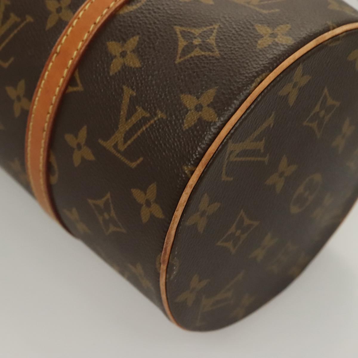 LOUIS VUITTON Monogram Papillon 30 Hand Bag M51385 LV Auth 129858