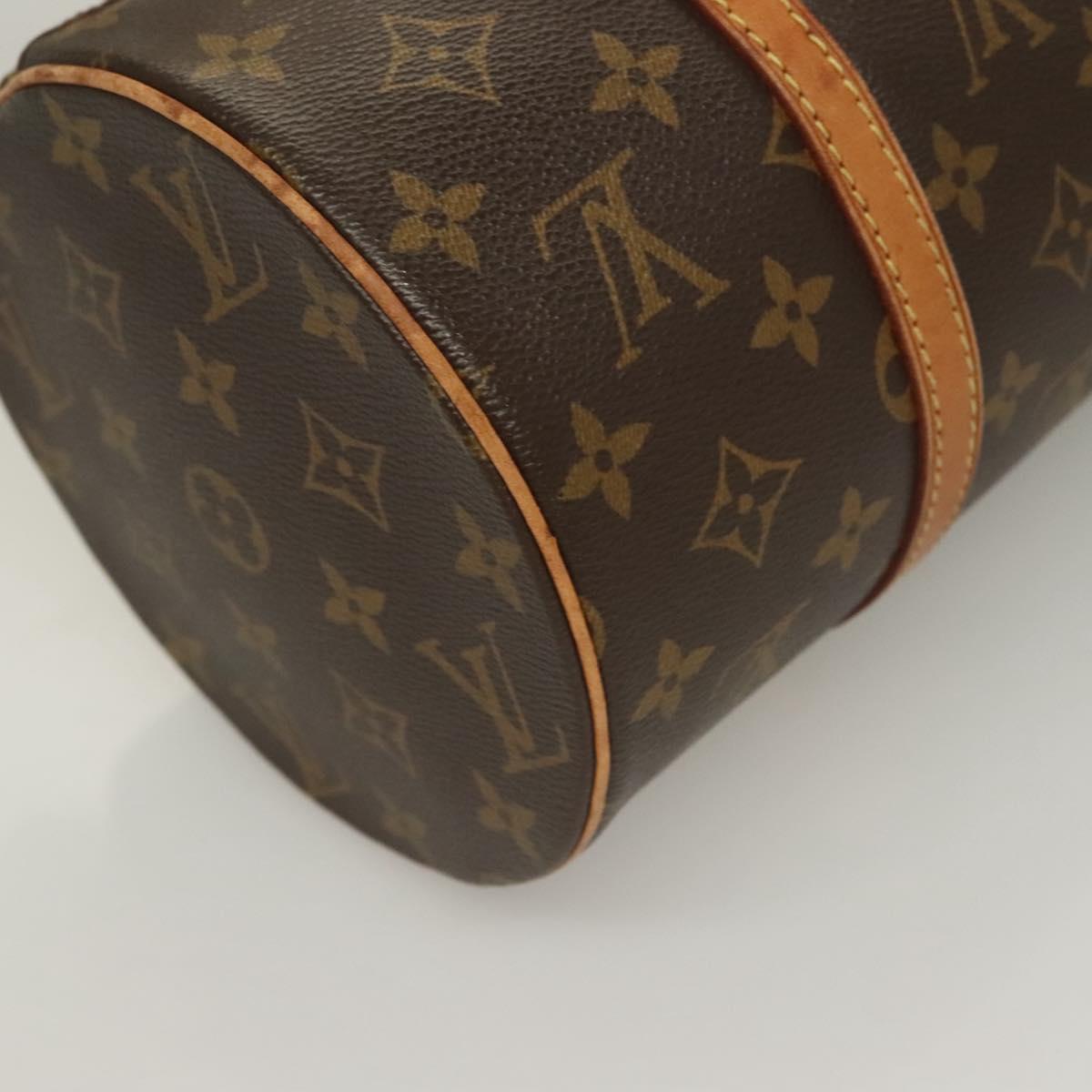 LOUIS VUITTON Monogram Papillon 30 Hand Bag M51385 LV Auth 129858