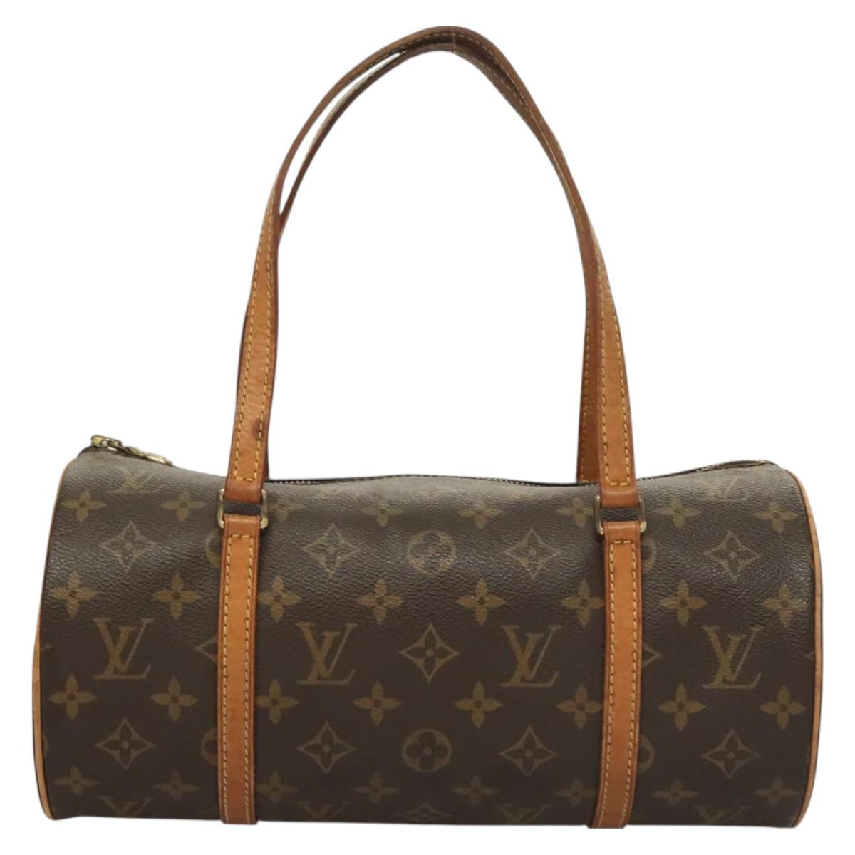 LOUIS VUITTON Monogram Papillon 30 Hand Bag M51385 LV Auth 129858