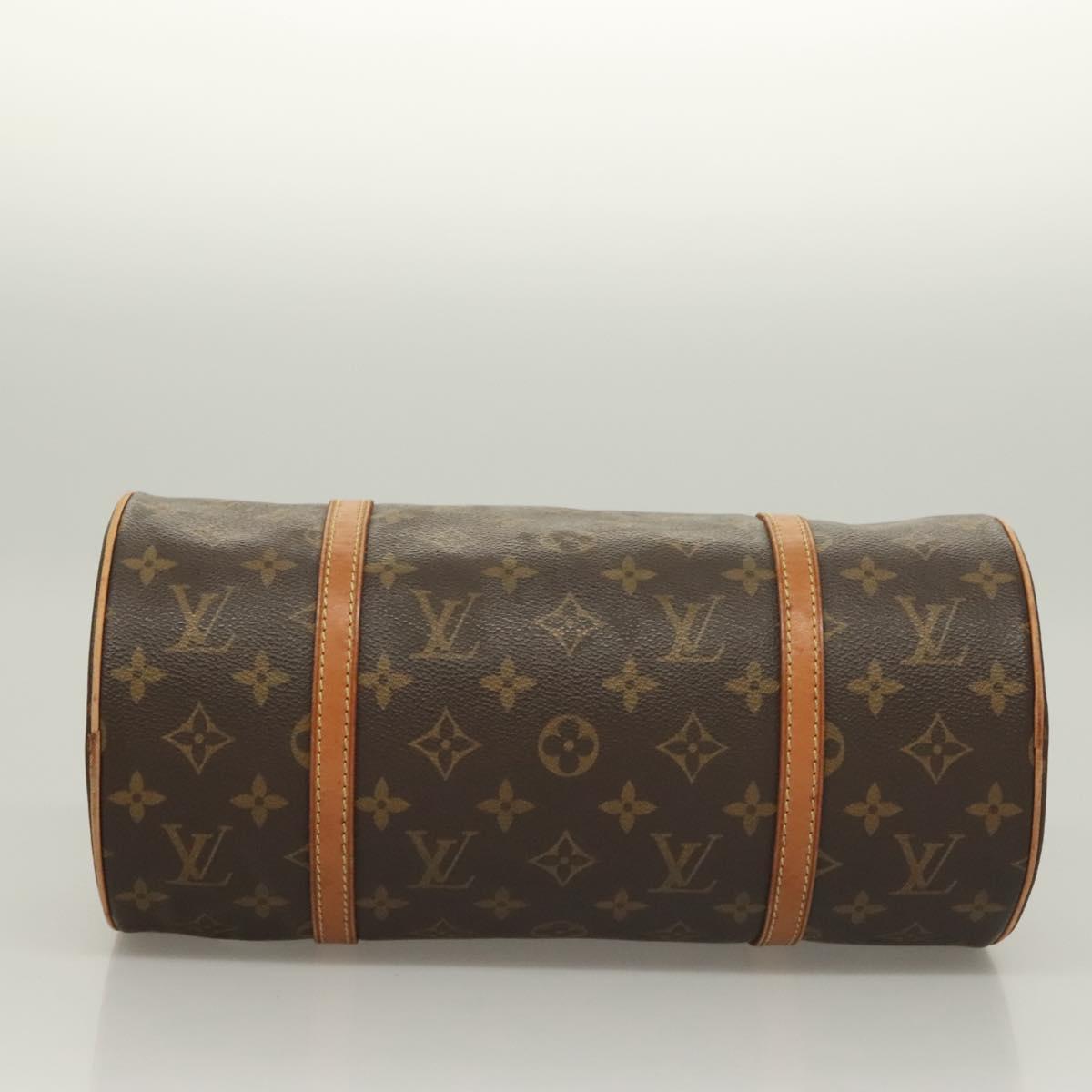 LOUIS VUITTON Monogram Papillon 30 Hand Bag M51385 LV Auth 129858