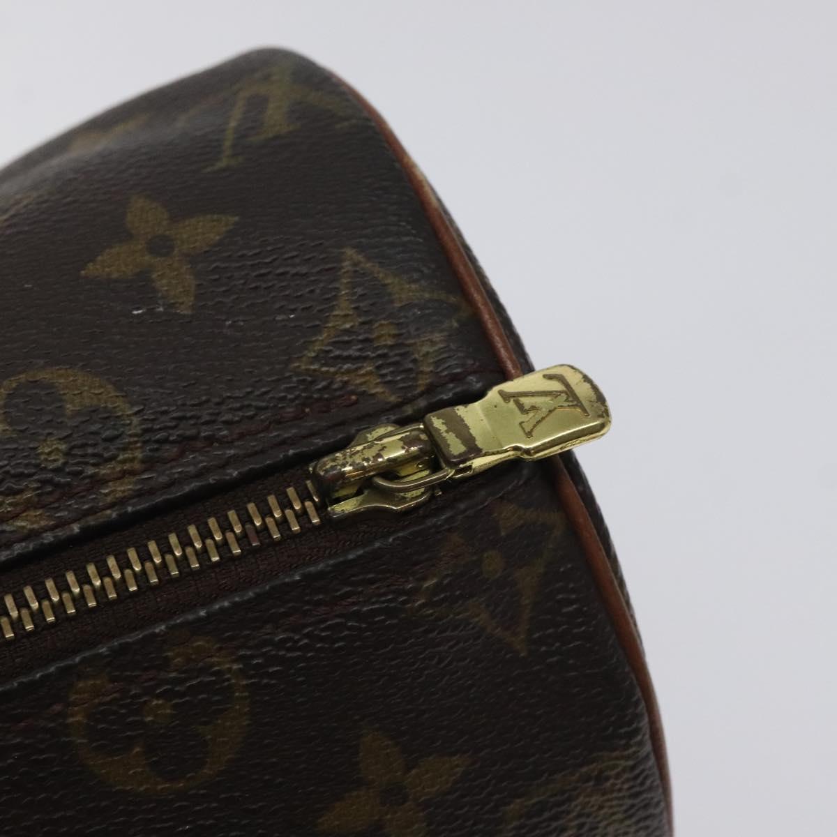 LOUIS VUITTON Monogram Papillon 26 Hand Bag M51386 LV Auth 129859
