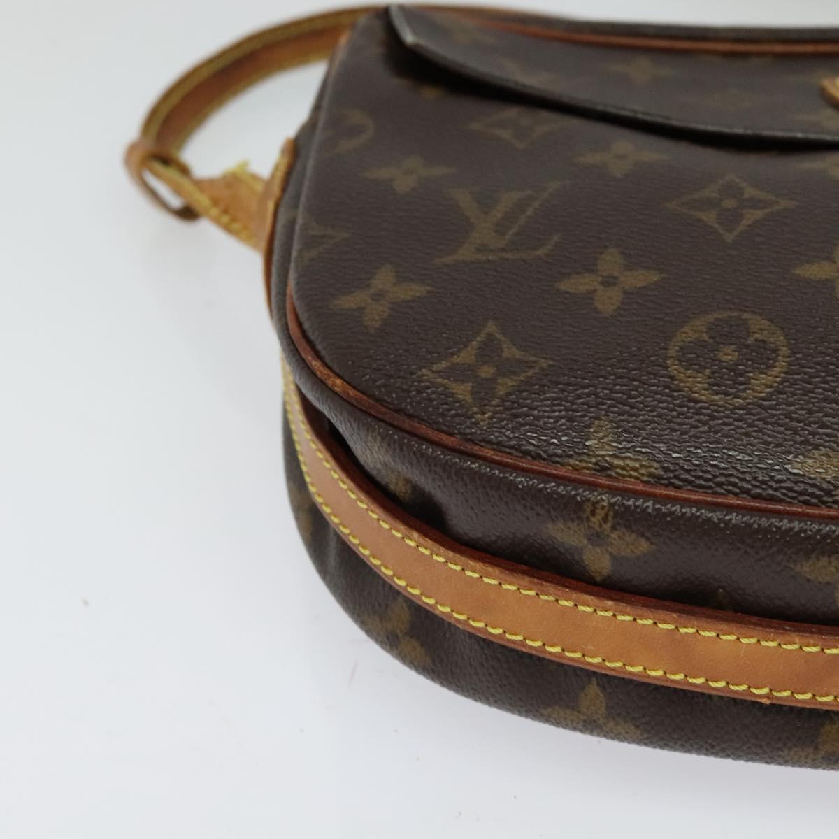 LOUIS VUITTON Monogram Jeune Fille GM Shoulder Bag M51225 LV Auth 129863