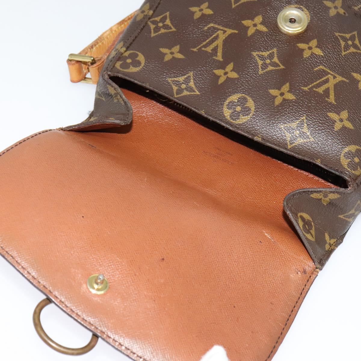 LOUIS VUITTON Monogram Saint Cloud MM Shoulder Bag M51243 LV Auth 129864