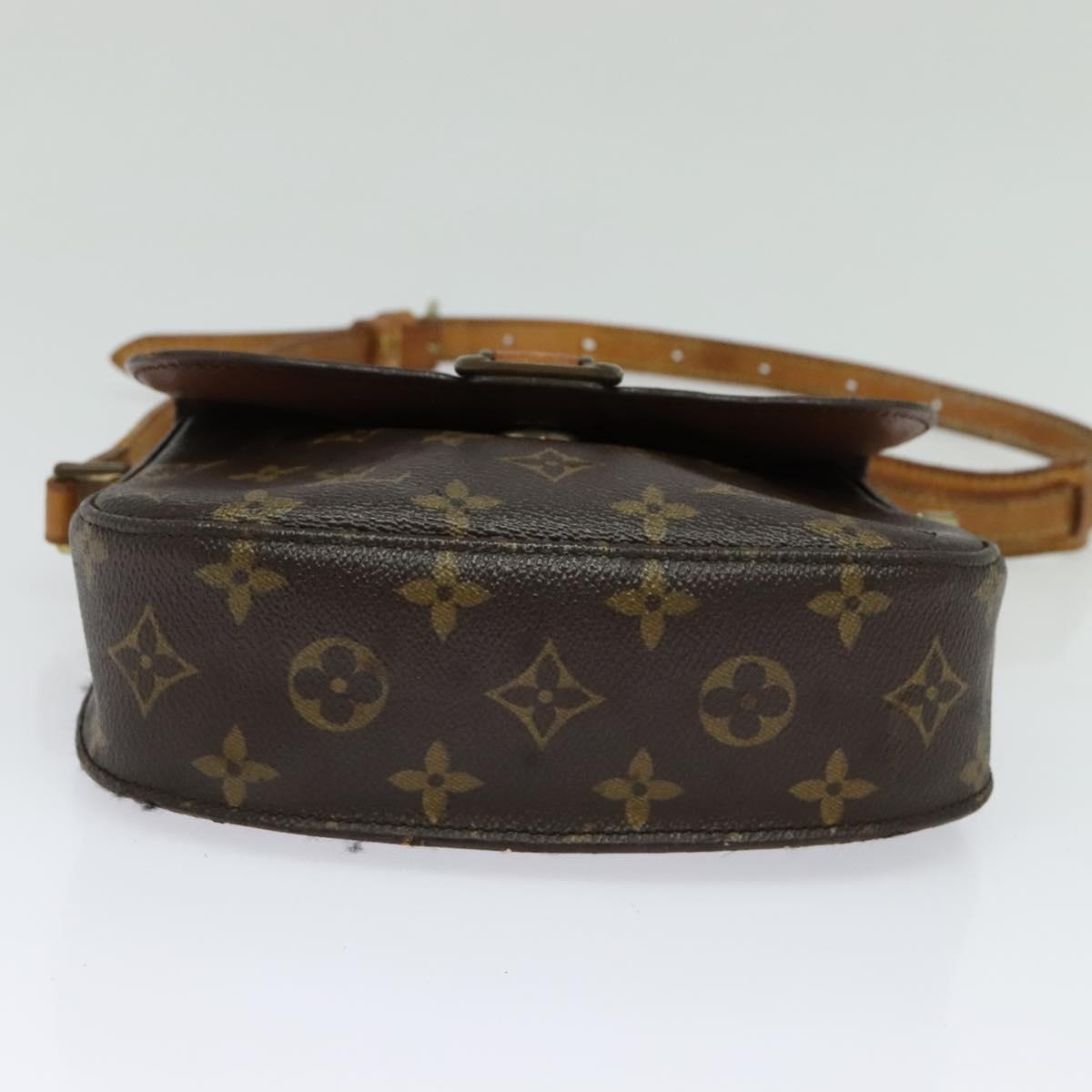 LOUIS VUITTON Monogram Saint Cloud MM Shoulder Bag M51243 LV Auth 129864