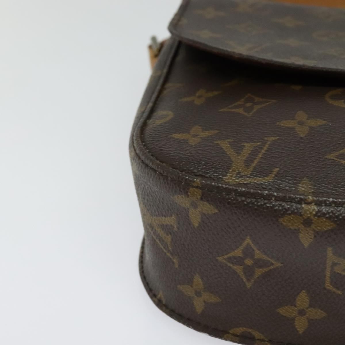 LOUIS VUITTON Monogram Saint Cloud GM Shoulder Bag M51242 LV Auth 129867