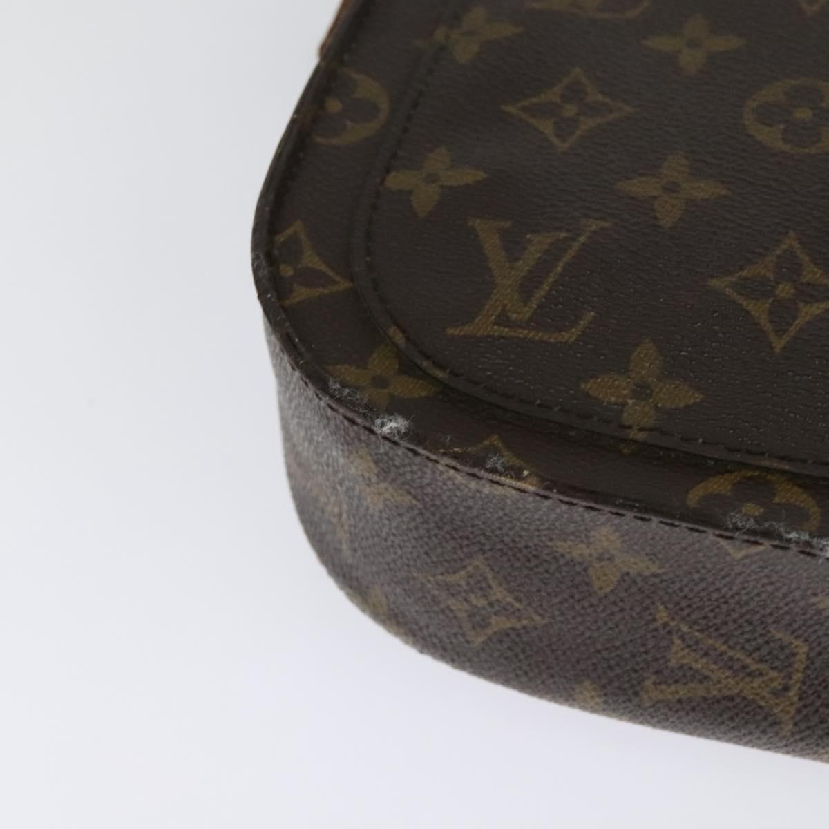 LOUIS VUITTON Monogram Saint Cloud GM Shoulder Bag M51242 LV Auth 129867