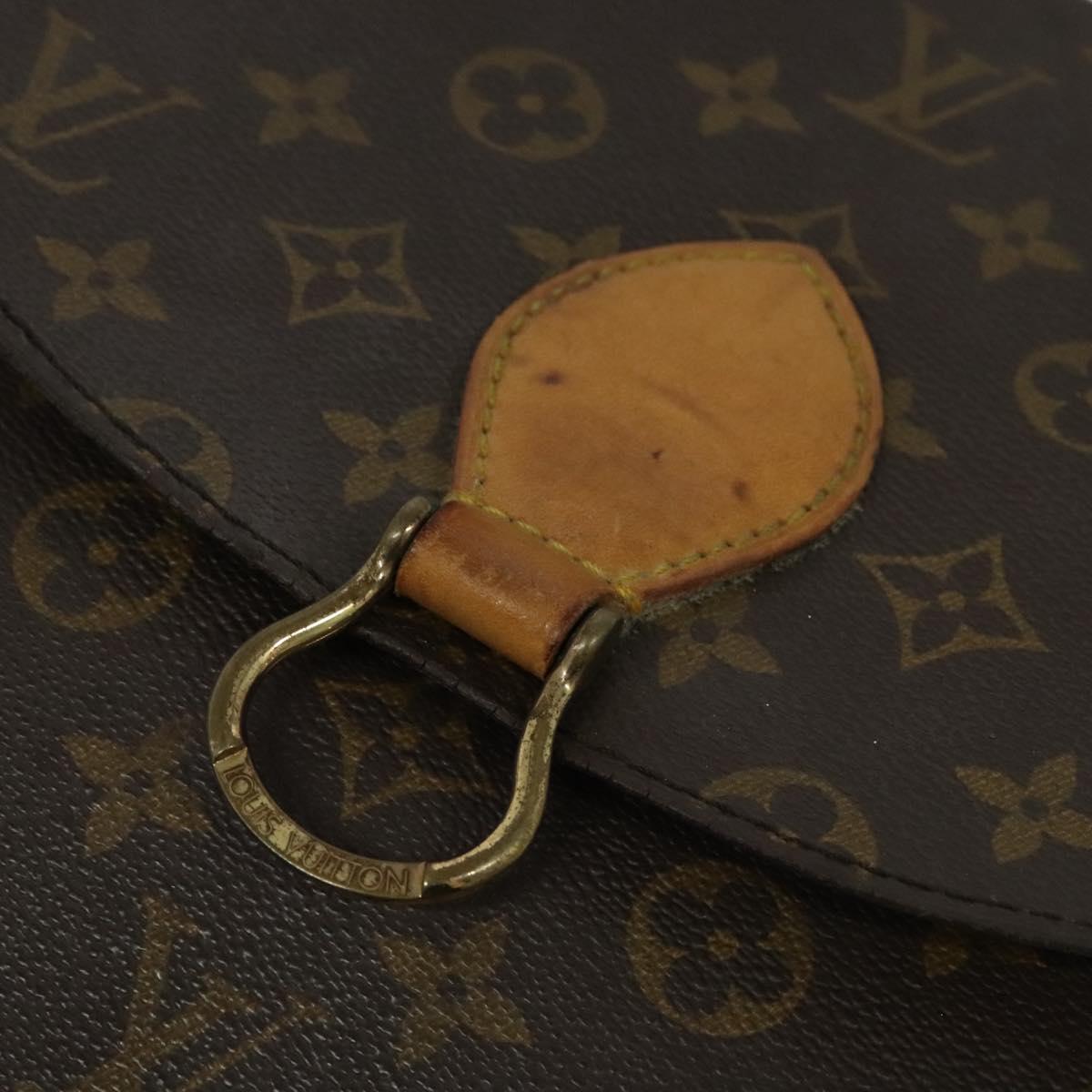 LOUIS VUITTON Monogram Saint Cloud GM Shoulder Bag M51242 LV Auth 129867