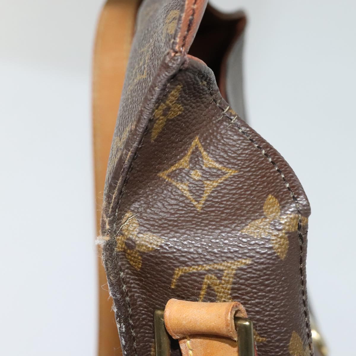 LOUIS VUITTON Monogram Saint Cloud GM Shoulder Bag M51242 LV Auth 129867
