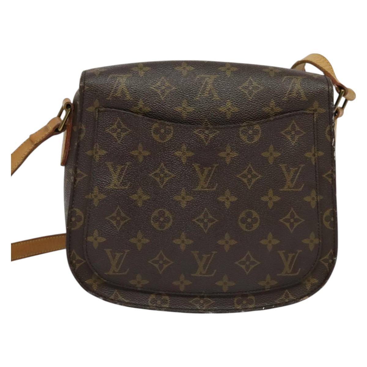 LOUIS VUITTON Monogram Saint Cloud GM Shoulder Bag M51242 LV Auth 129867