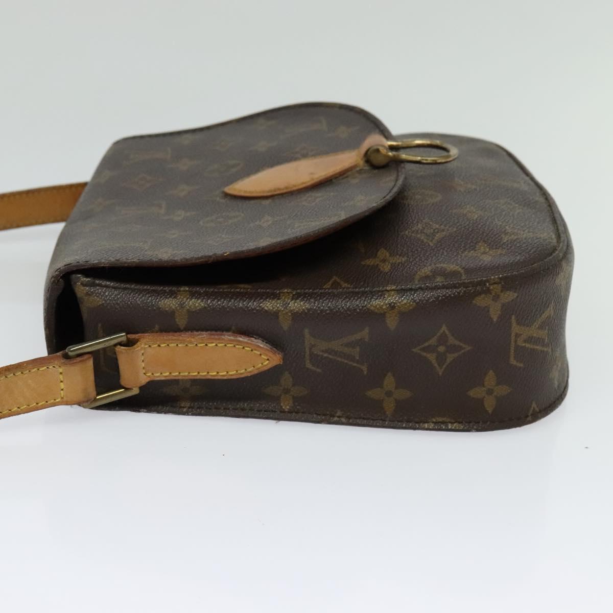 LOUIS VUITTON Monogram Saint Cloud GM Shoulder Bag M51242 LV Auth 129867