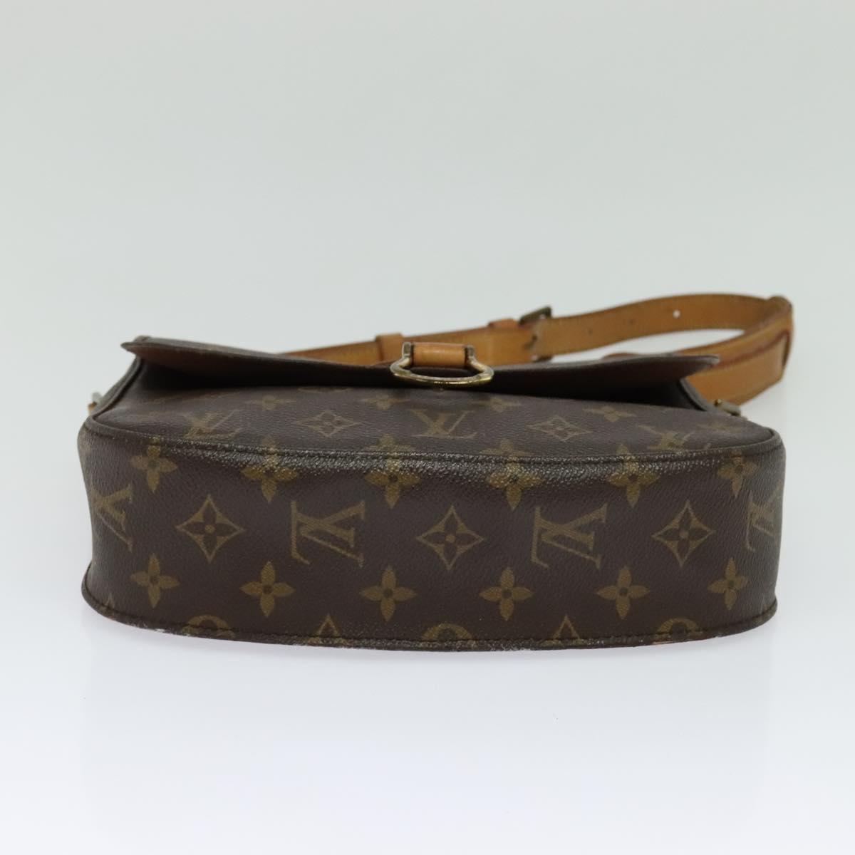 LOUIS VUITTON Monogram Saint Cloud GM Shoulder Bag M51242 LV Auth 129867
