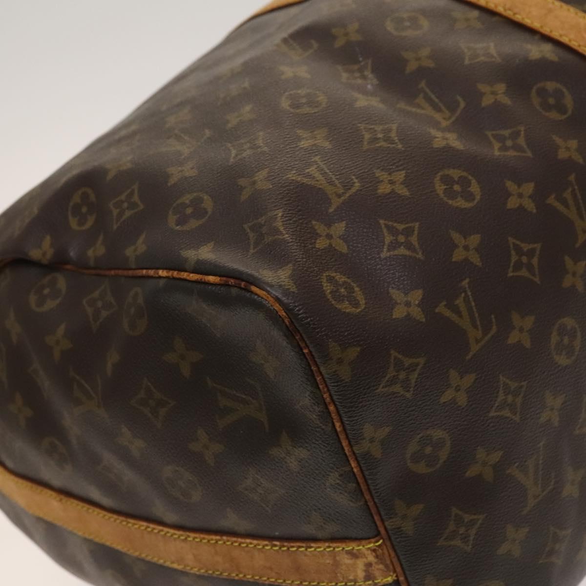LOUIS VUITTON Monogram Keepall Bandouliere 60 Boston Bag M41412 LV Auth 129880