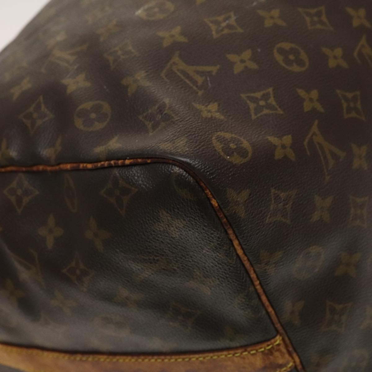 LOUIS VUITTON Monogram Keepall Bandouliere 60 Boston Bag M41412 LV Auth 129880