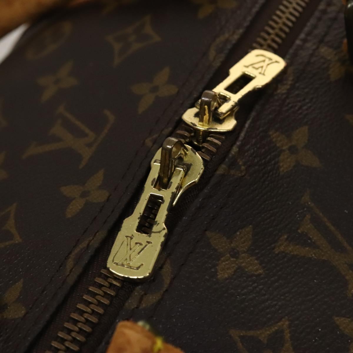 LOUIS VUITTON Monogram Keepall Bandouliere 60 Boston Bag M41412 LV Auth 129880