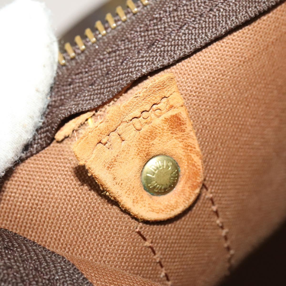 LOUIS VUITTON Monogram Keepall Bandouliere 60 Boston Bag M41412 LV Auth 129880