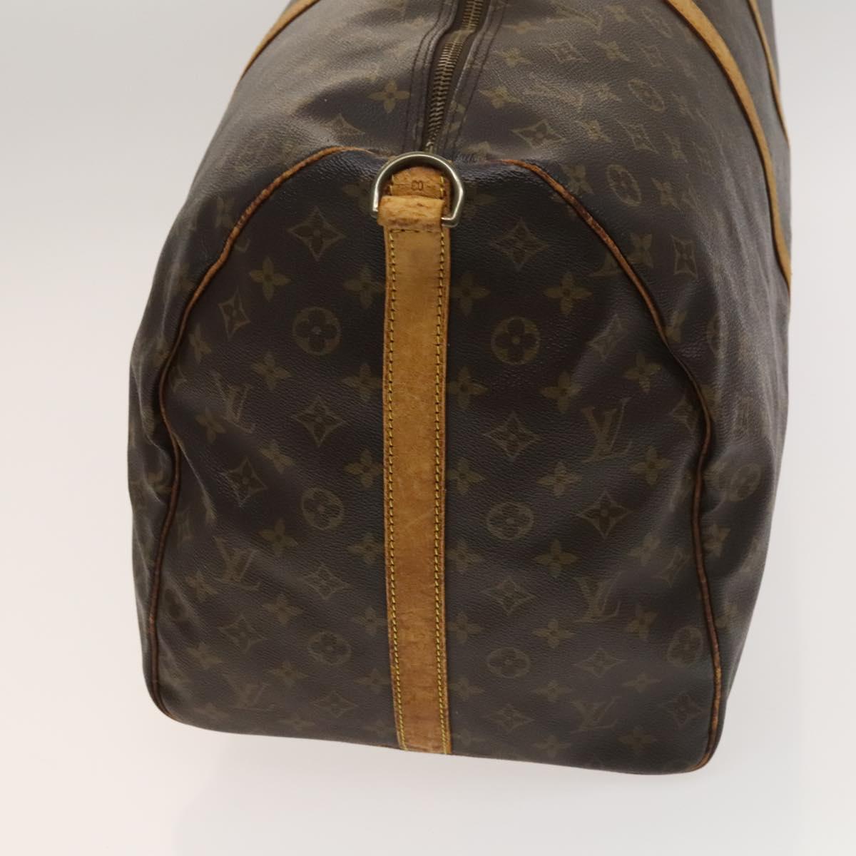 LOUIS VUITTON Monogram Keepall Bandouliere 60 Boston Bag M41412 LV Auth 129880
