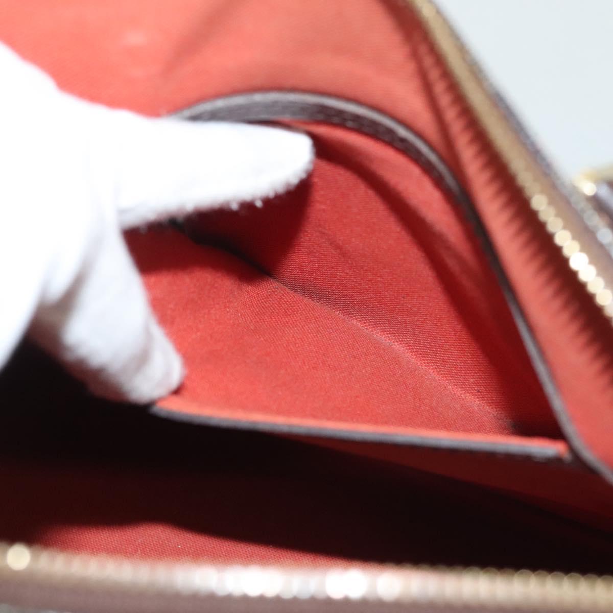 LOUIS VUITTON Damier Ebene Alma Hand Bag N51131 LV Auth 129885