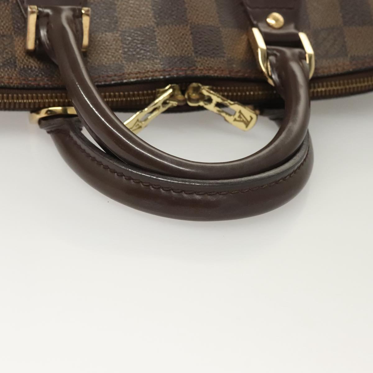 LOUIS VUITTON Damier Ebene Alma Hand Bag N51131 LV Auth 129885