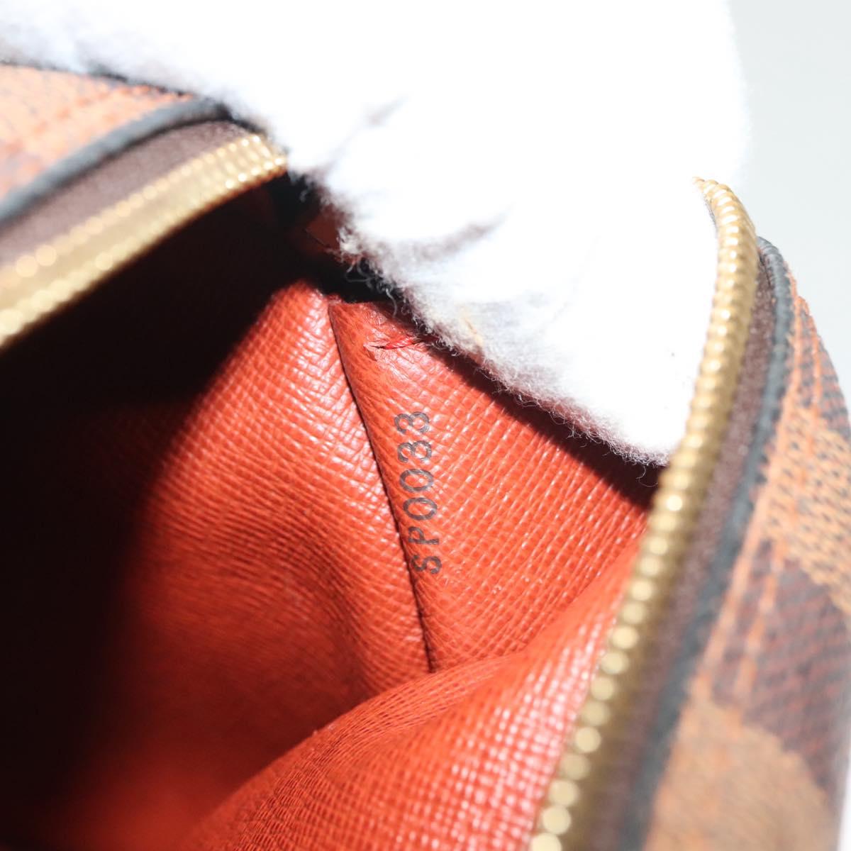 LOUIS VUITTON Damier Ebene Papillon 30 Hand Bag N51303 LV Auth 129886