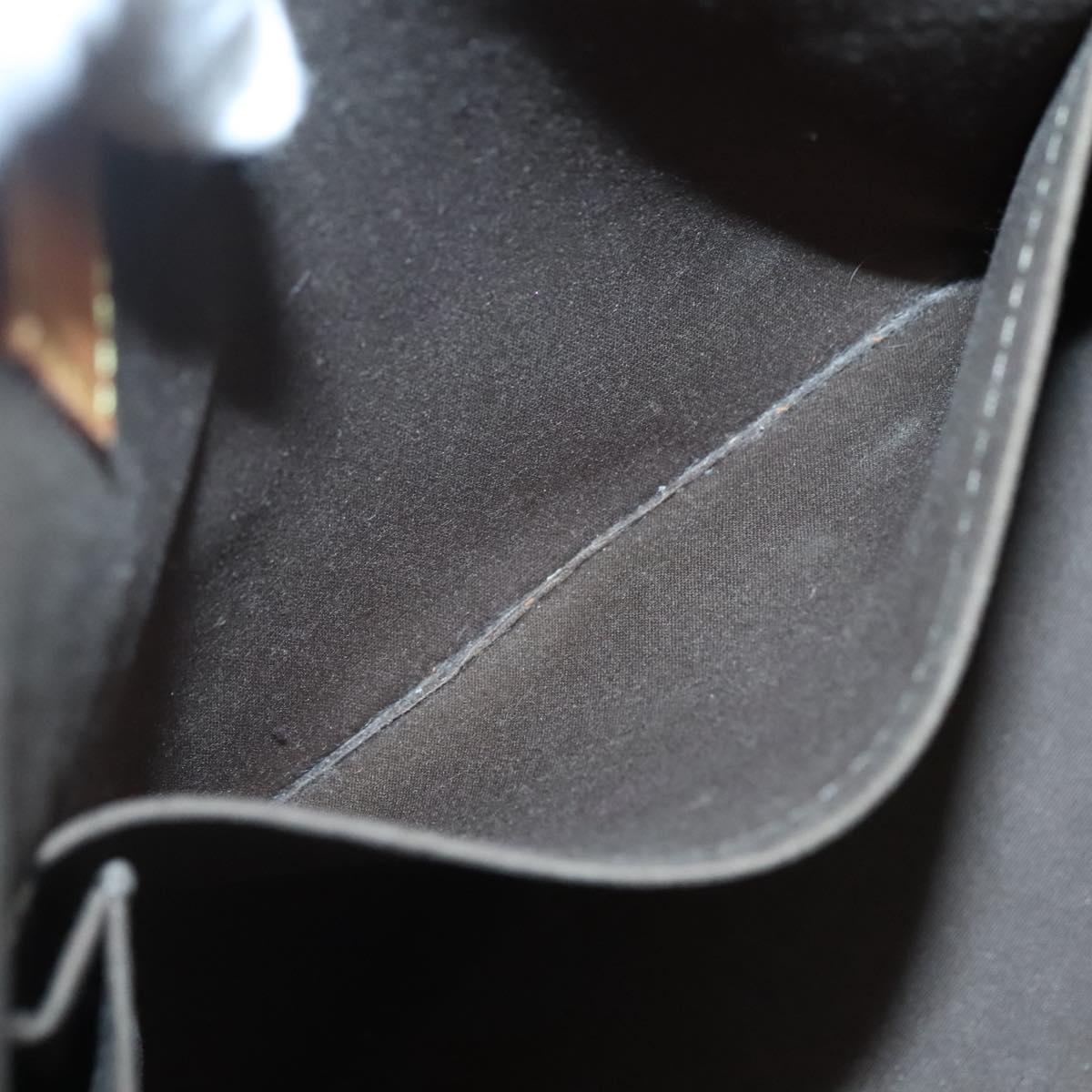 LOUIS VUITTON Monogram Vernis Bellevue GM Bag Veil bronze M93674 LV Auth 129894