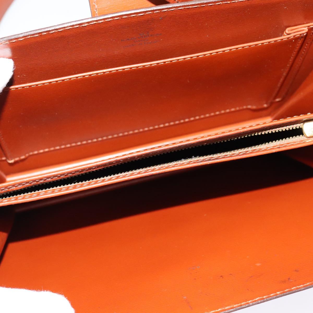 LOUIS VUITTON Epi Capuchin Shoulder Bag Brown M52343 LV Auth 129900
