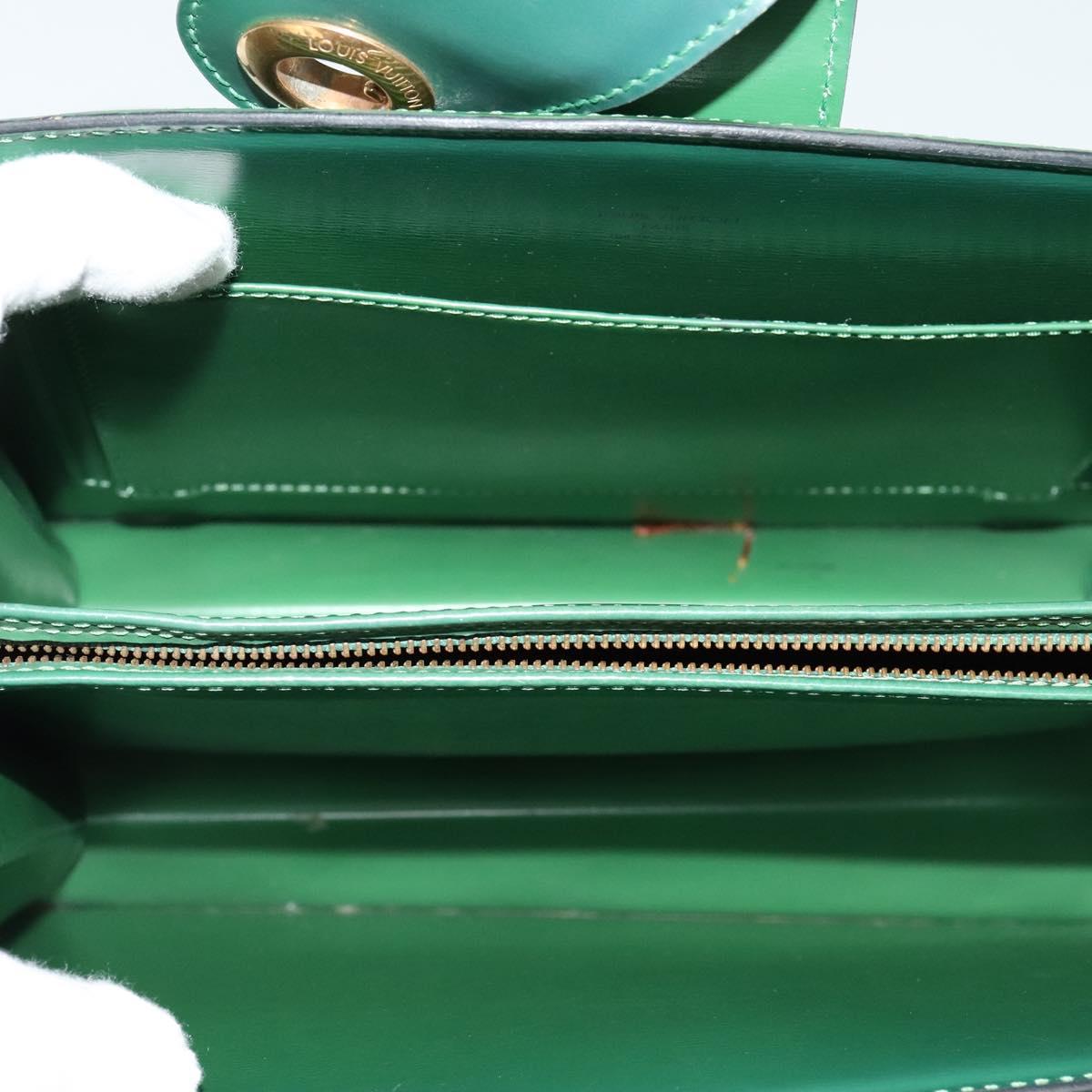 LOUIS VUITTON Epi Capuchin Shoulder Bag Green M52344 LV Auth 129902
