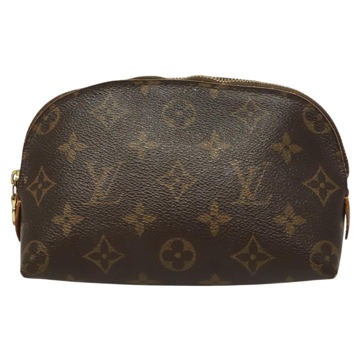 LOUIS VUITTON Monogram Pochette Cosmetic PM Pouch M43998 LV Auth 129990